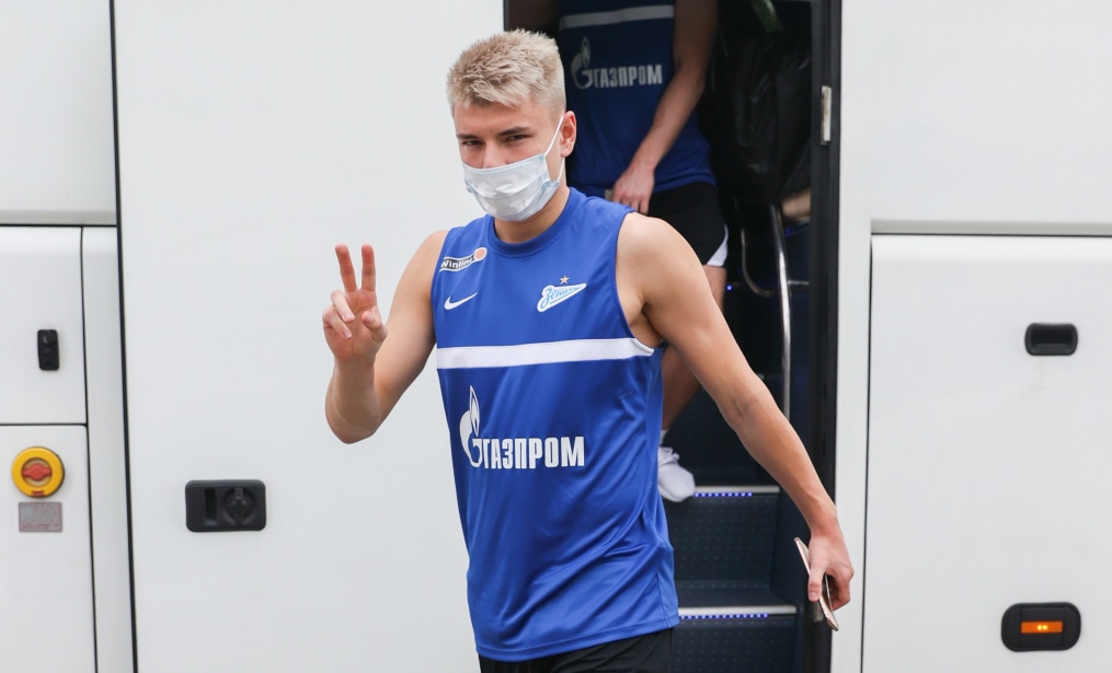 «Газпром»-тренировочные сборы «Зенита» в Дубае: 19 января, утренняя тренировка