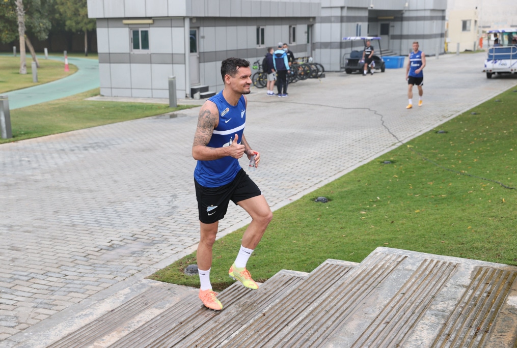 «Газпром»-тренировочные сборы «Зенита» в Дубае: 21 января, утренняя тренировка