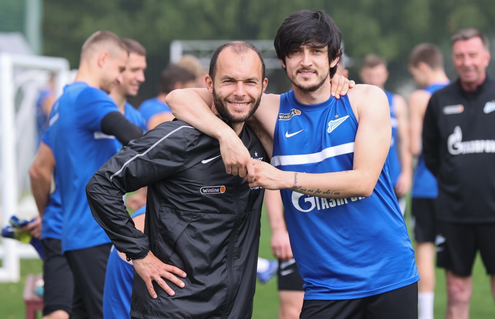 «Газпром»-тренировочные сборы «Зенита» в Дубае: 21 января, утренняя тренировка