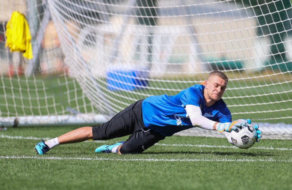 «Газпром»-тренировочные сборы «Зенита» в Дубае: 22 января, утренняя тренировка