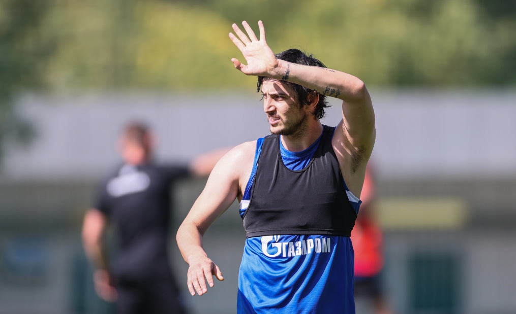 «Газпром»-тренировочные сборы «Зенита» в Дубае: 22 января, утренняя тренировка