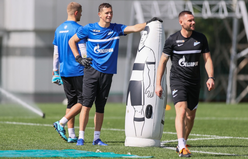 «Газпром»-тренировочные сборы «Зенита» в Дубае: 22 января, утренняя тренировка