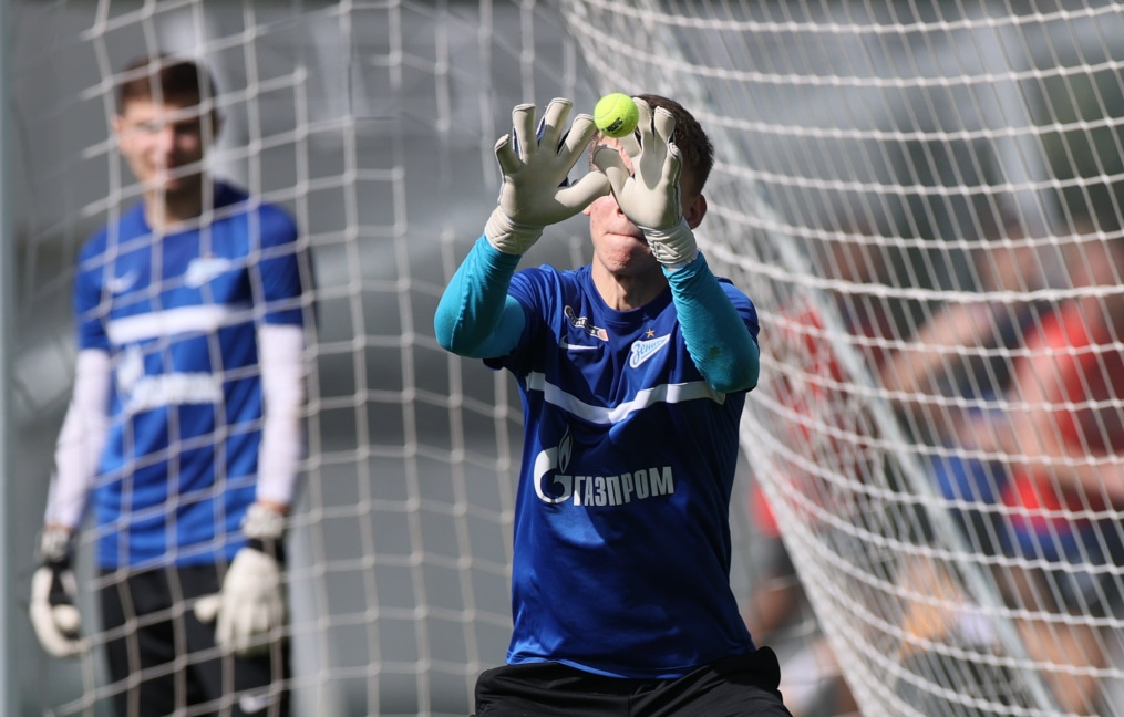 «Газпром»-тренировочные сборы «Зенита» в Дубае: 22 января, утренняя тренировка