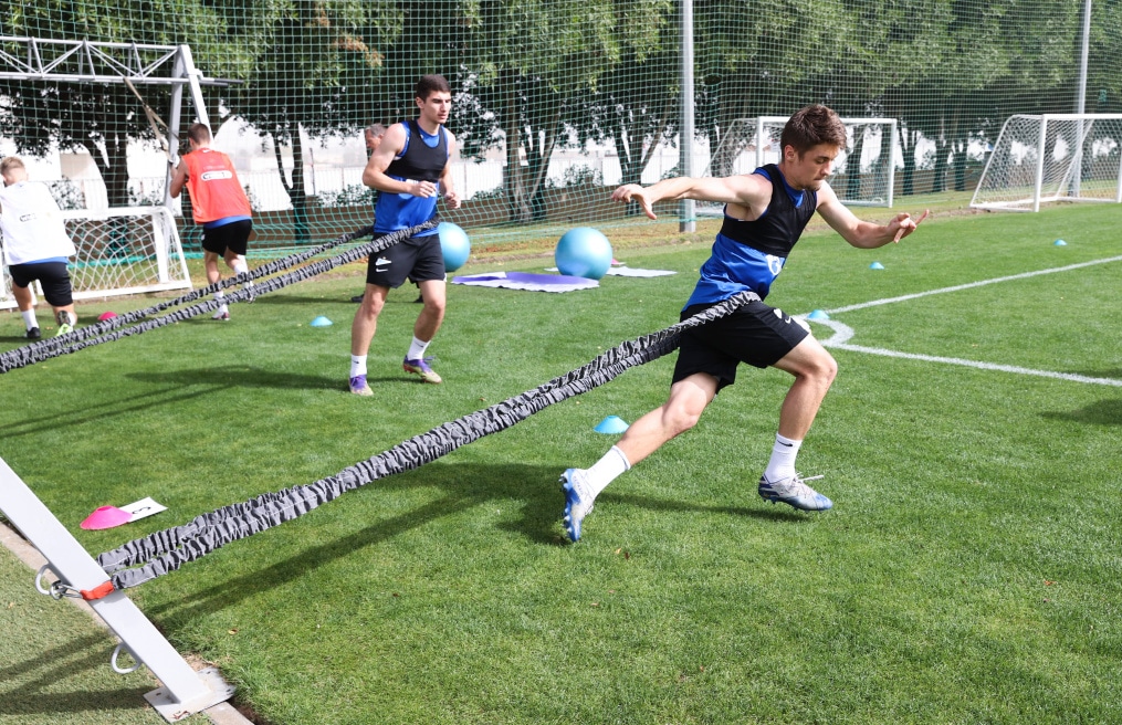 «Газпром»-тренировочные сборы «Зенита» в Дубае: 23 января, утренняя тренировка