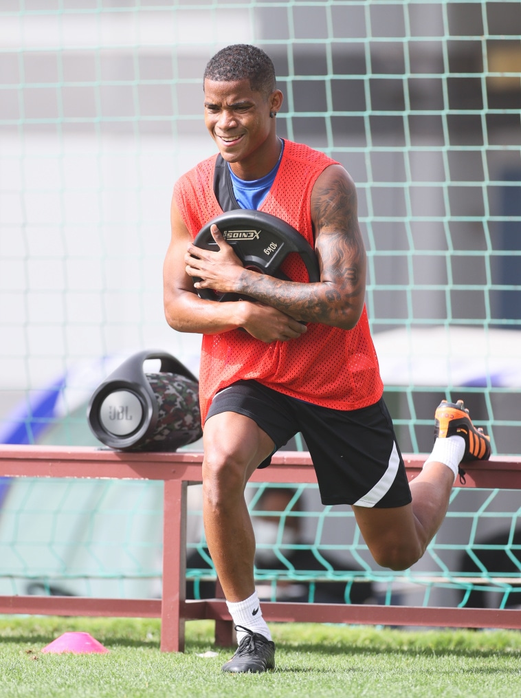 «Газпром»-тренировочные сборы «Зенита» в Дубае: 23 января, утренняя тренировка