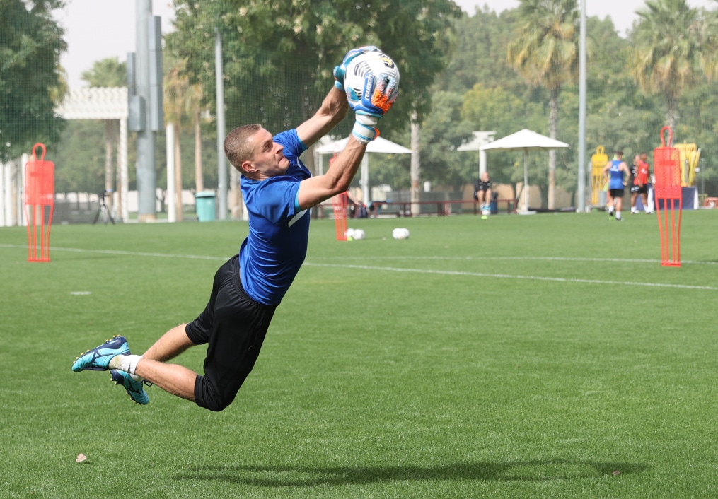 «Газпром»-тренировочные сборы «Зенита» в Дубае: 23 января, утренняя тренировка