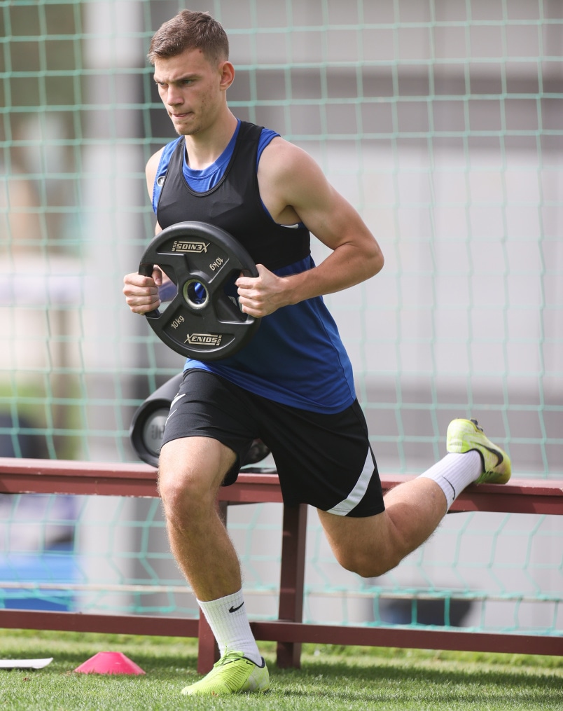 «Газпром»-тренировочные сборы «Зенита» в Дубае: 23 января, утренняя тренировка