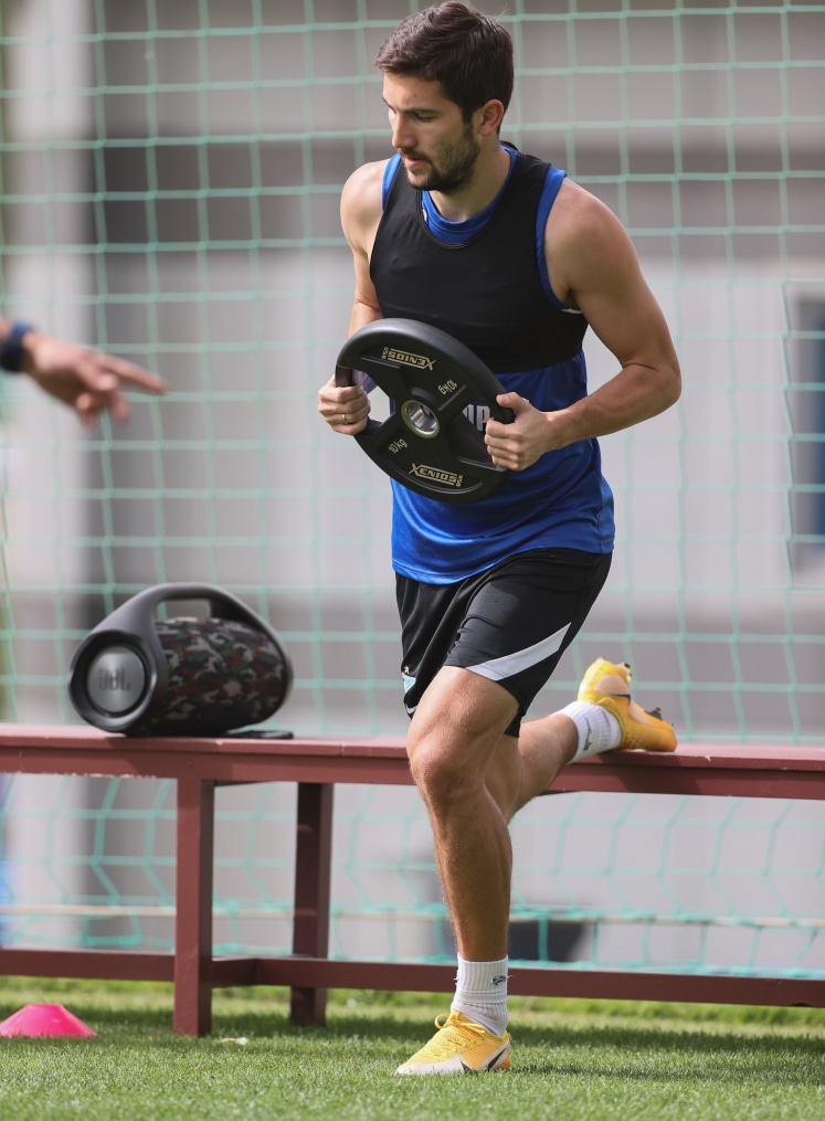 «Газпром»-тренировочные сборы «Зенита» в Дубае: 23 января, утренняя тренировка