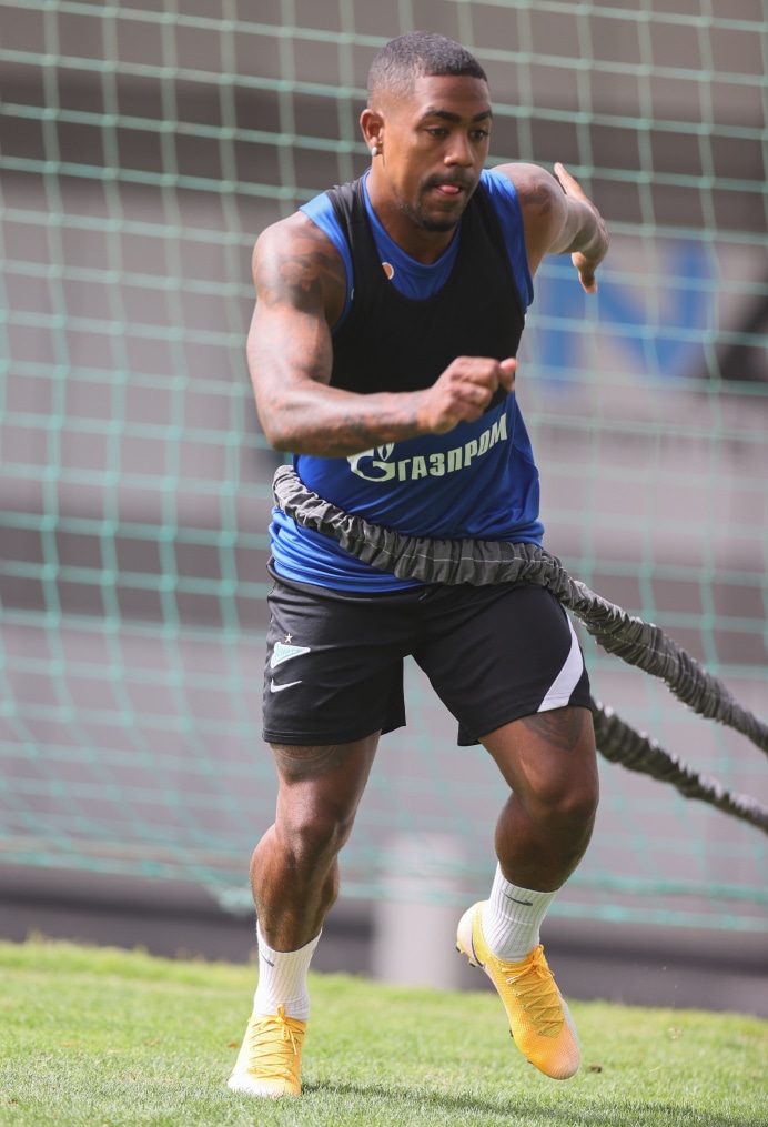 «Газпром»-тренировочные сборы «Зенита» в Дубае: 23 января, утренняя тренировка