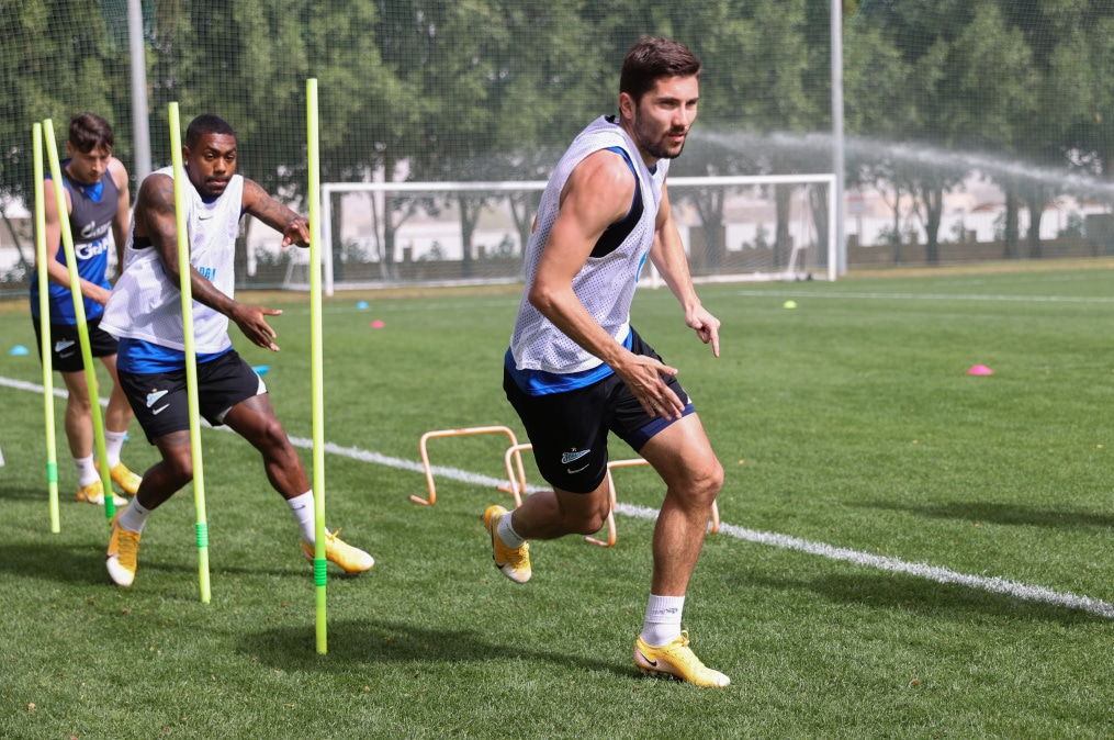 «Газпром»-тренировочные сборы «Зенита» в Дубае: 23 января, утренняя тренировка