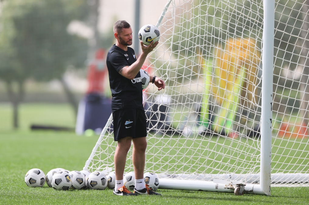 «Газпром»-тренировочные сборы «Зенита» в Дубае: 23 января, утренняя тренировка