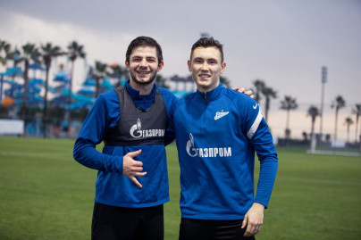 Вечерняя тренировка «Зенита»-2