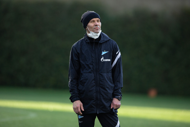 Вечерняя тренировка «Зенита»-м