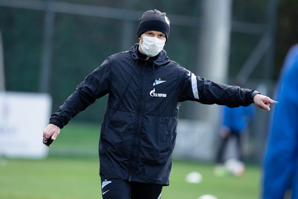 Вечерняя тренировка «Зенита»-м