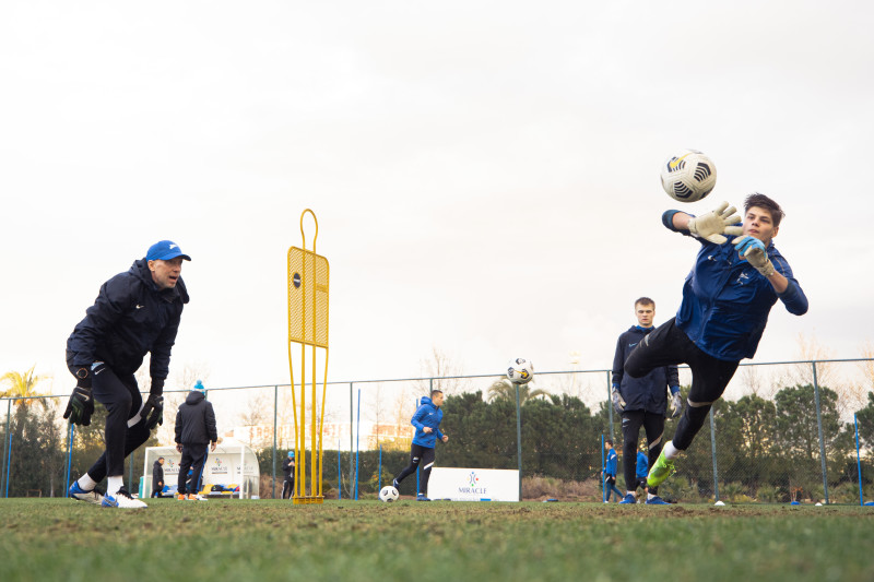 Вечерняя тренировка «Зенита»-м