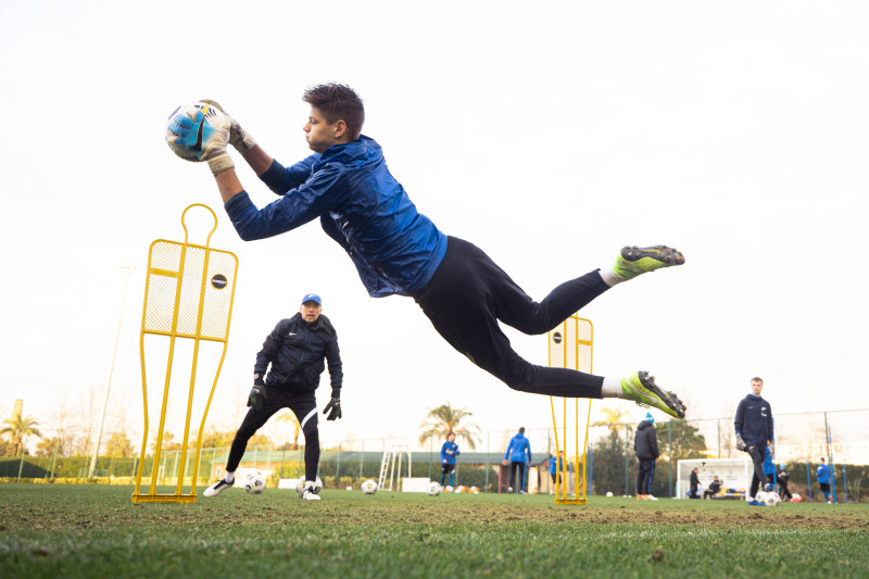 Вечерняя тренировка «Зенита»-м