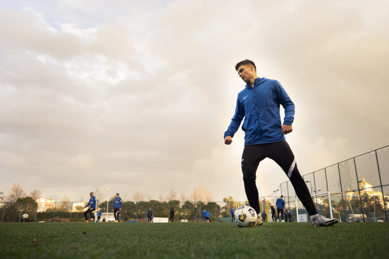 Вечерняя тренировка «Зенита»-м