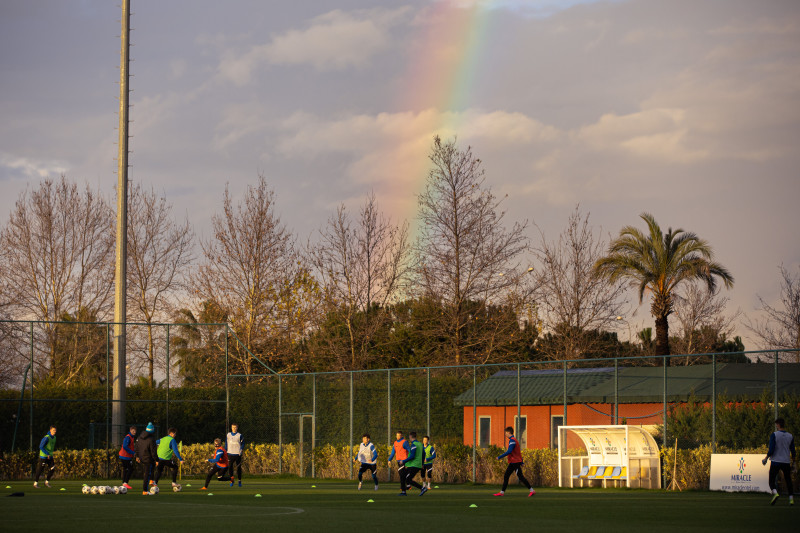 Вечерняя тренировка «Зенита»-м