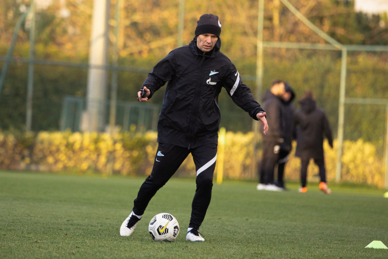 Вечерняя тренировка «Зенита»-м