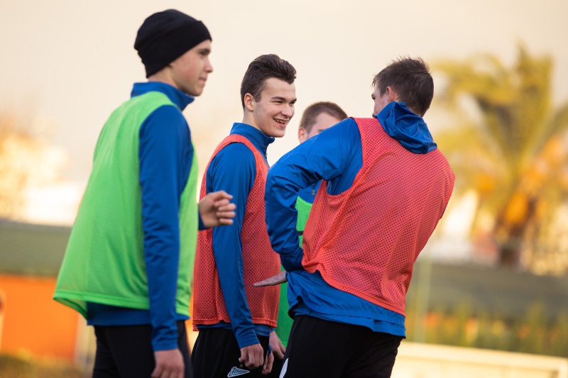 Вечерняя тренировка «Зенита»-м