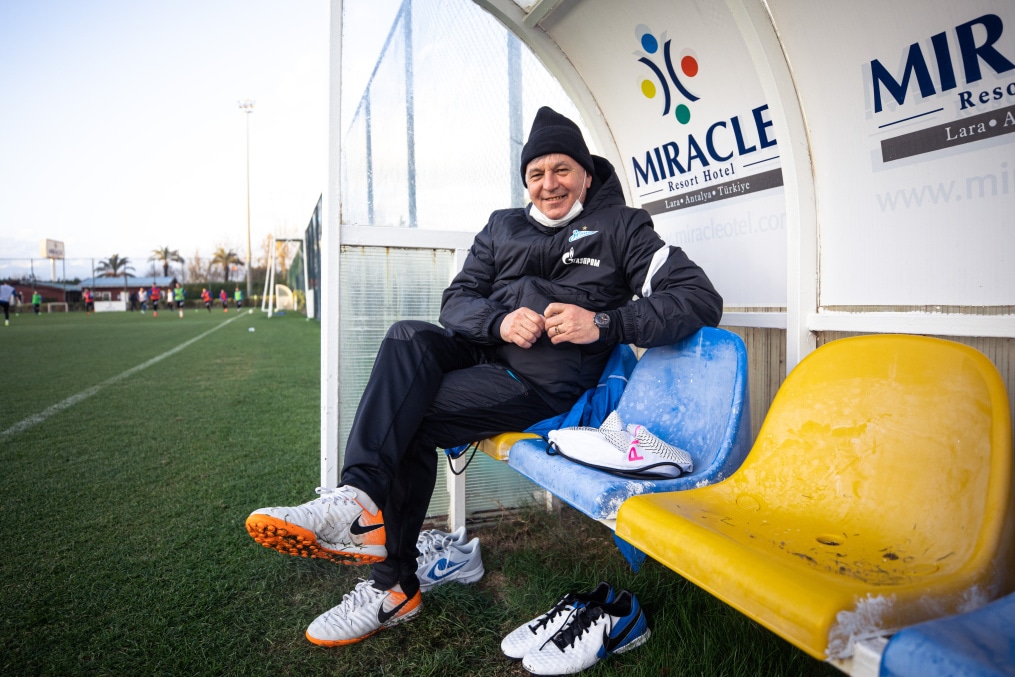 Вечерняя тренировка «Зенита»-м