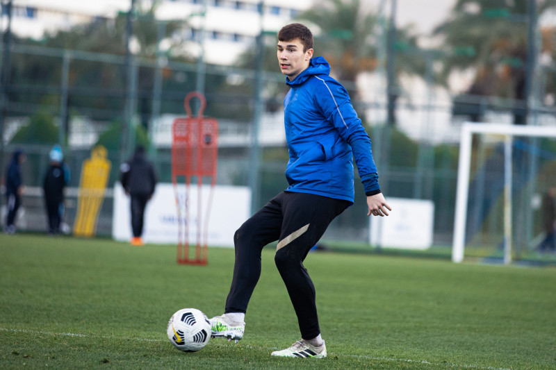 Вечерняя тренировка «Зенита»-м