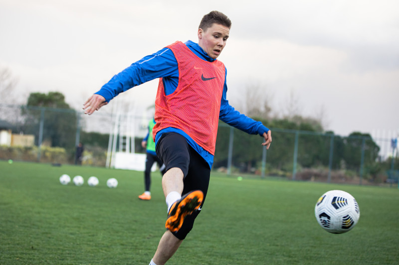 Вечерняя тренировка «Зенита»-м