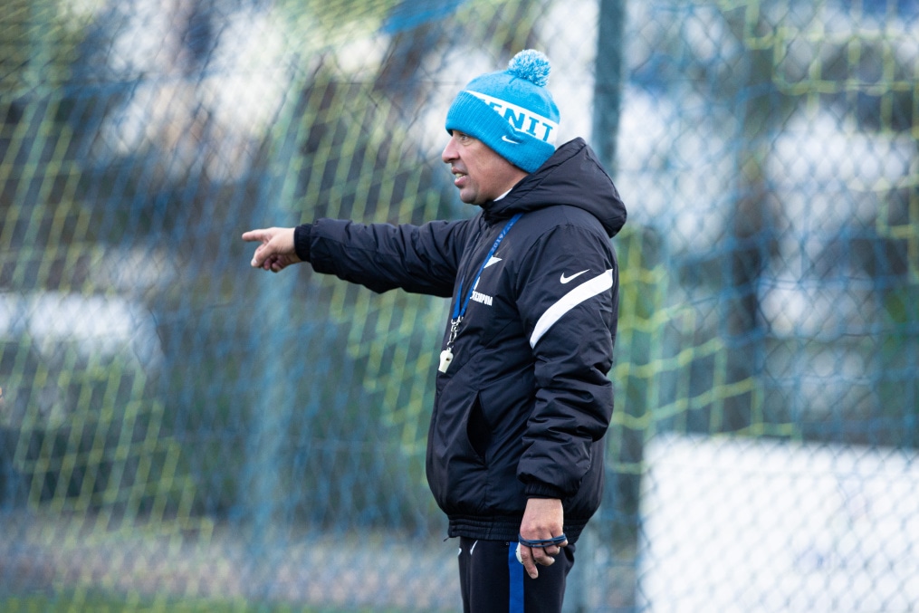 Вечерняя тренировка «Зенита»-м