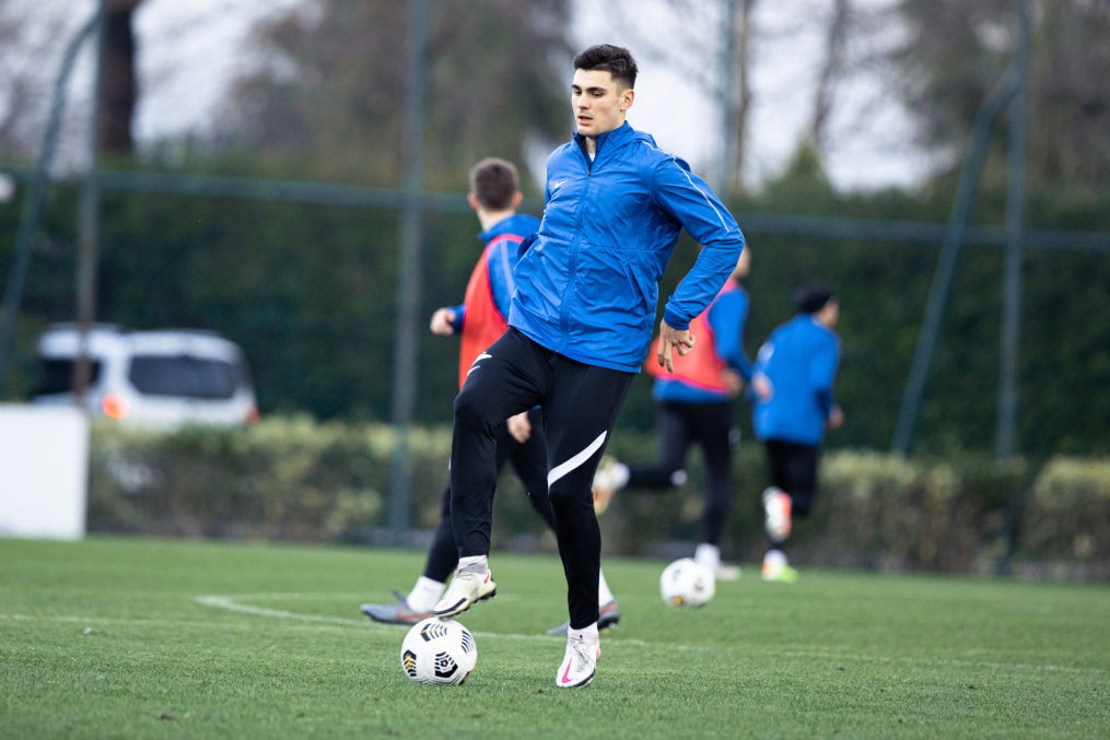 Вечерняя тренировка «Зенита»-м