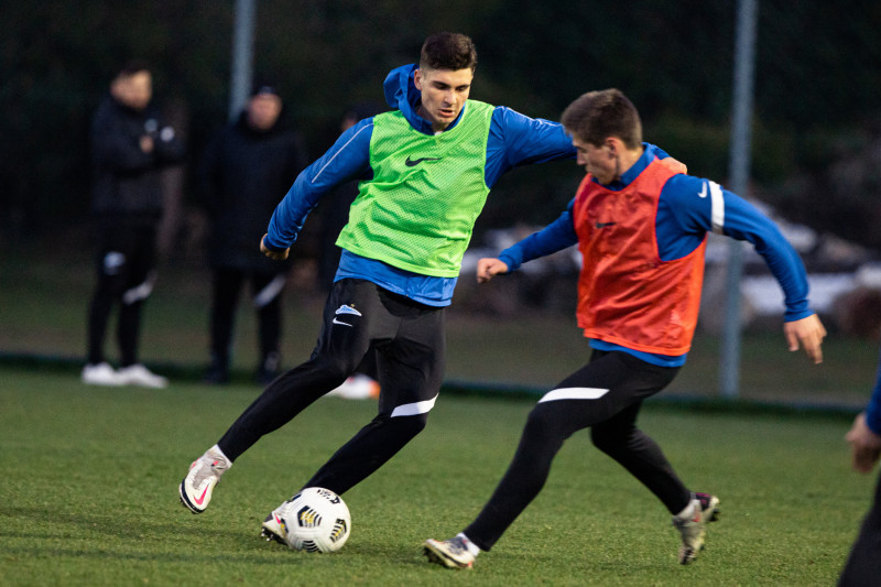 Вечерняя тренировка «Зенита»-м