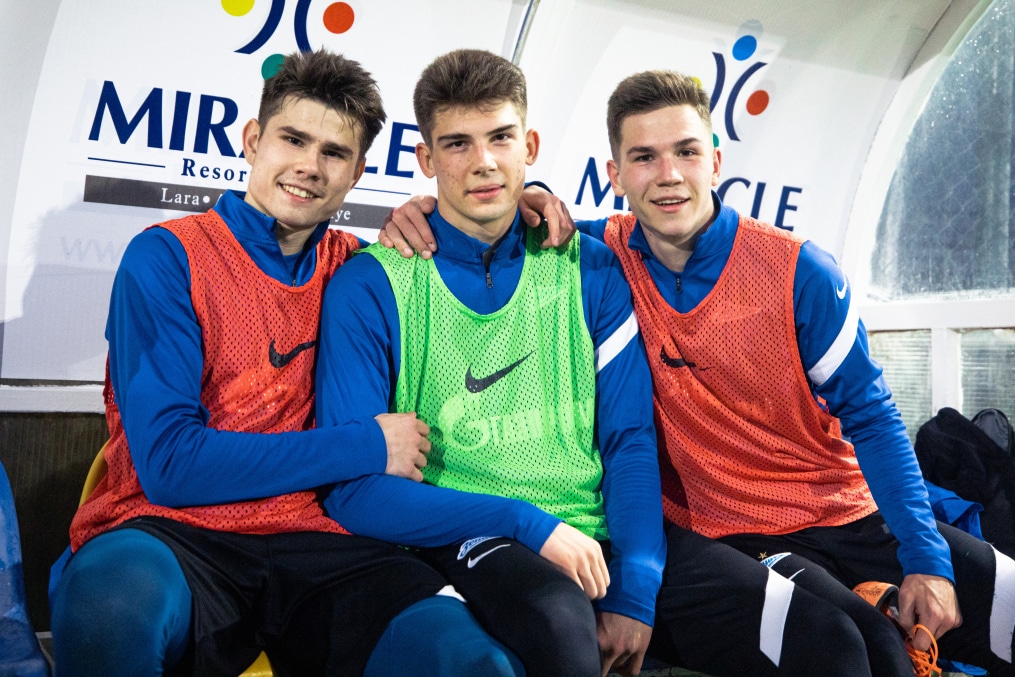 Вечерняя тренировка «Зенита»-м