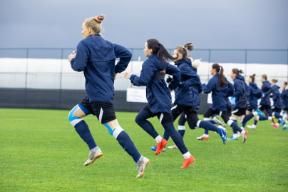 Тренировочные сборы женской команды «Зенит» в Турции: 25 января, утренняя тренировка