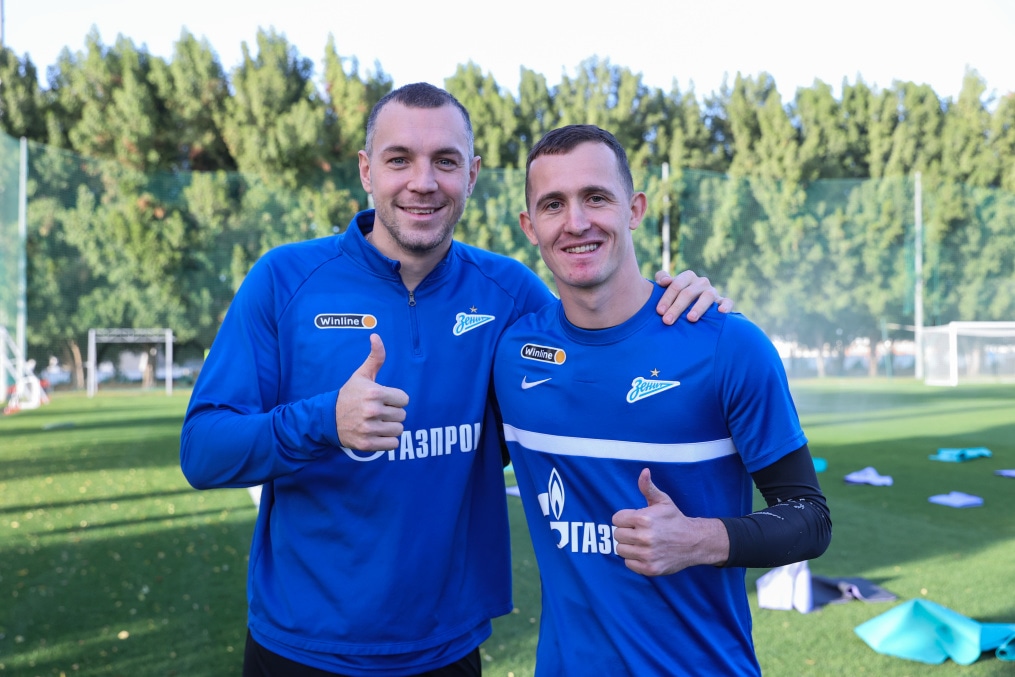 «Газпром»-тренировочные сборы «Зенита» в Дубае: 31 января, вечерняя тренировка