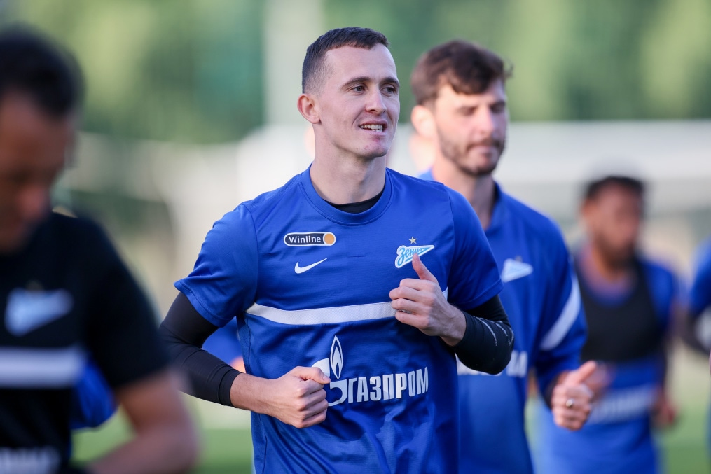 «Газпром»-тренировочные сборы «Зенита» в Дубае: 31 января, вечерняя тренировка