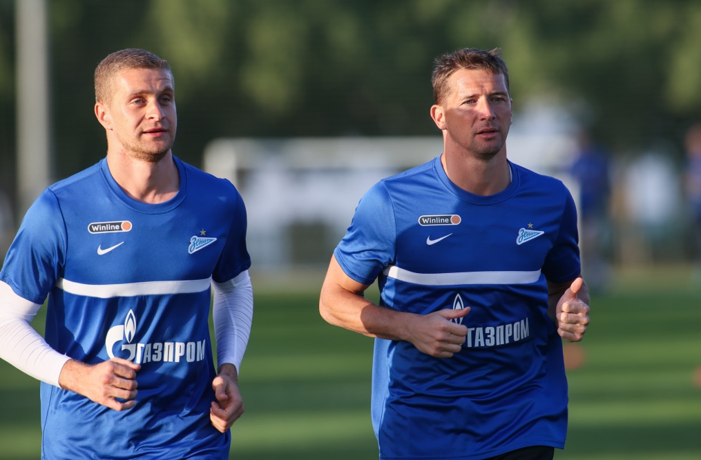 «Газпром»-тренировочные сборы «Зенита» в Дубае: 31 января, вечерняя тренировка