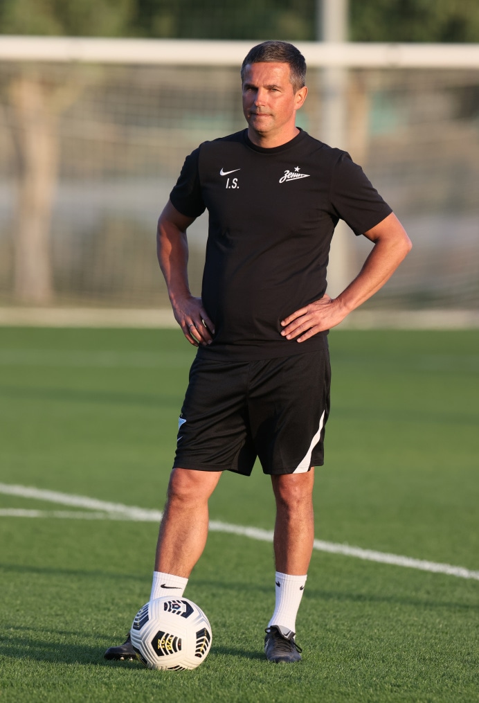 «Газпром»-тренировочные сборы «Зенита» в Дубае: 31 января, вечерняя тренировка