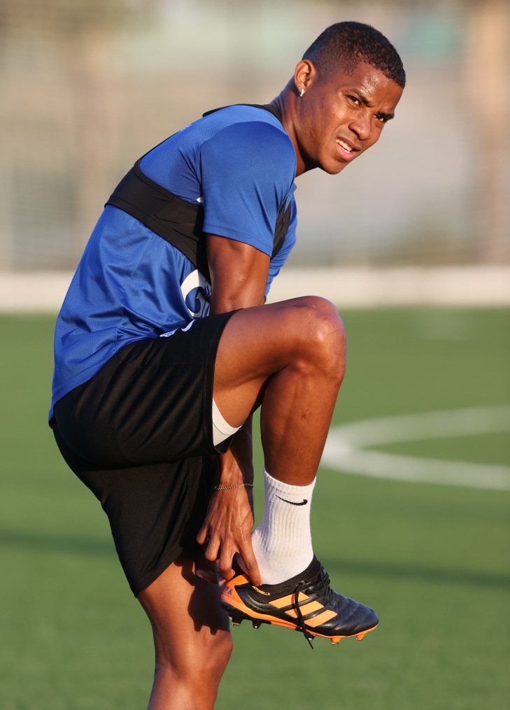 «Газпром»-тренировочные сборы «Зенита» в Дубае: 31 января, вечерняя тренировка