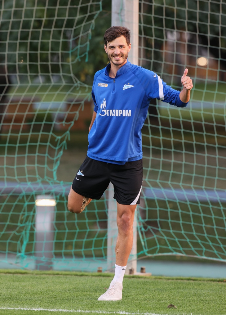 «Газпром»-тренировочные сборы «Зенита» в Дубае: 31 января, вечерняя тренировка