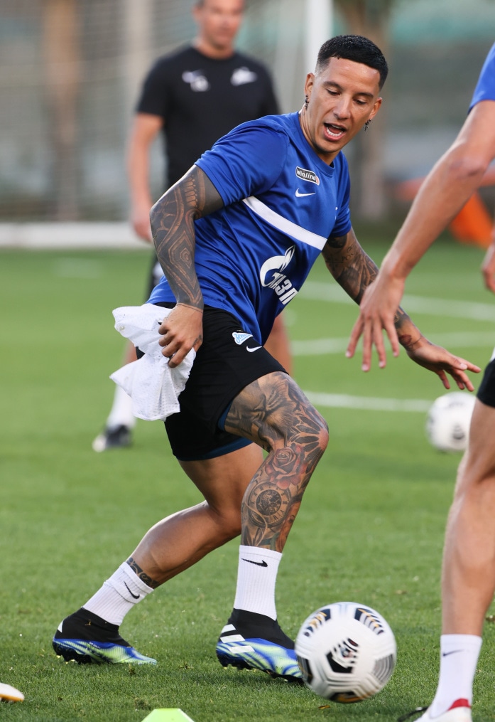 «Газпром»-тренировочные сборы «Зенита» в Дубае: 31 января, вечерняя тренировка