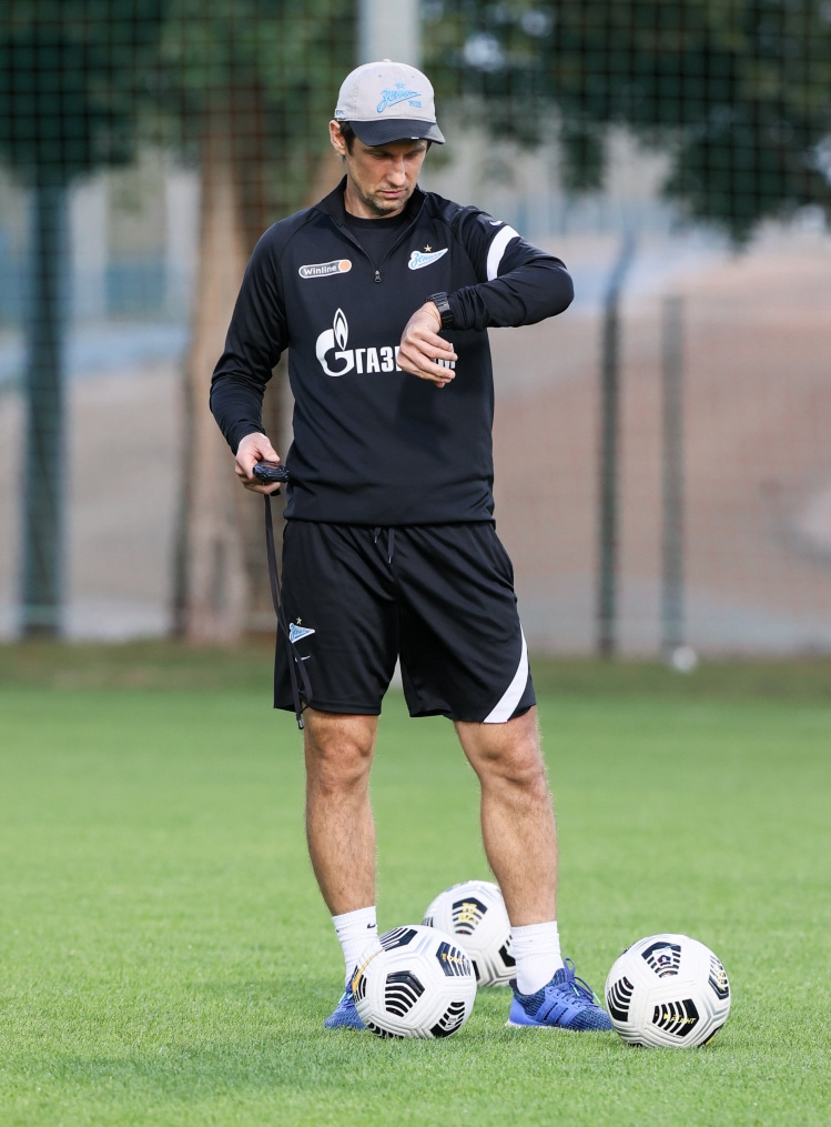 «Газпром»-тренировочные сборы «Зенита» в Дубае: 31 января, вечерняя тренировка