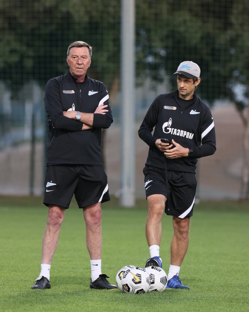 «Газпром»-тренировочные сборы «Зенита» в Дубае: 31 января, вечерняя тренировка
