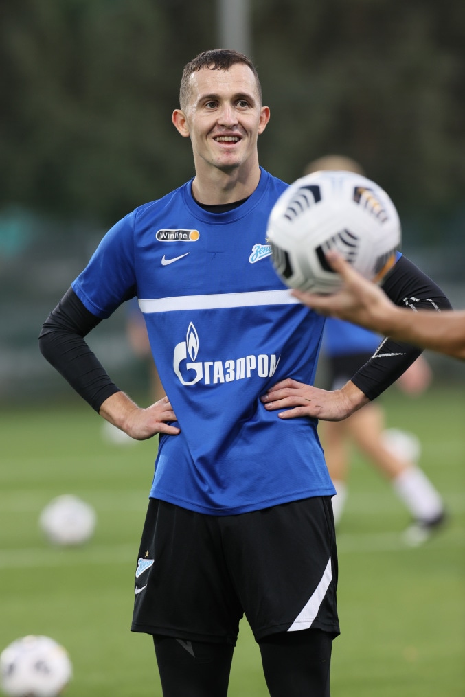 «Газпром»-тренировочные сборы «Зенита» в Дубае: 31 января, вечерняя тренировка