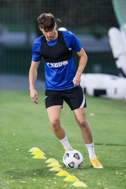 «Газпром»-тренировочные сборы «Зенита» в Дубае: 31 января, вечерняя тренировка