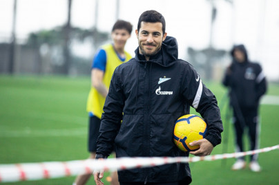 Сборы «Зенита»-2 в Турции: 1 февраля, вечерняя тренировка