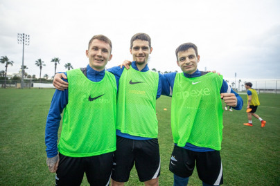 Сборы «Зенита»-2 в Турции: 1 февраля, вечерняя тренировка