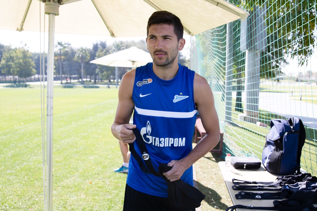 «Газпром»-тренировочные сборы «Зенита» в Дубае: 03 февраля, утренняя тренировка