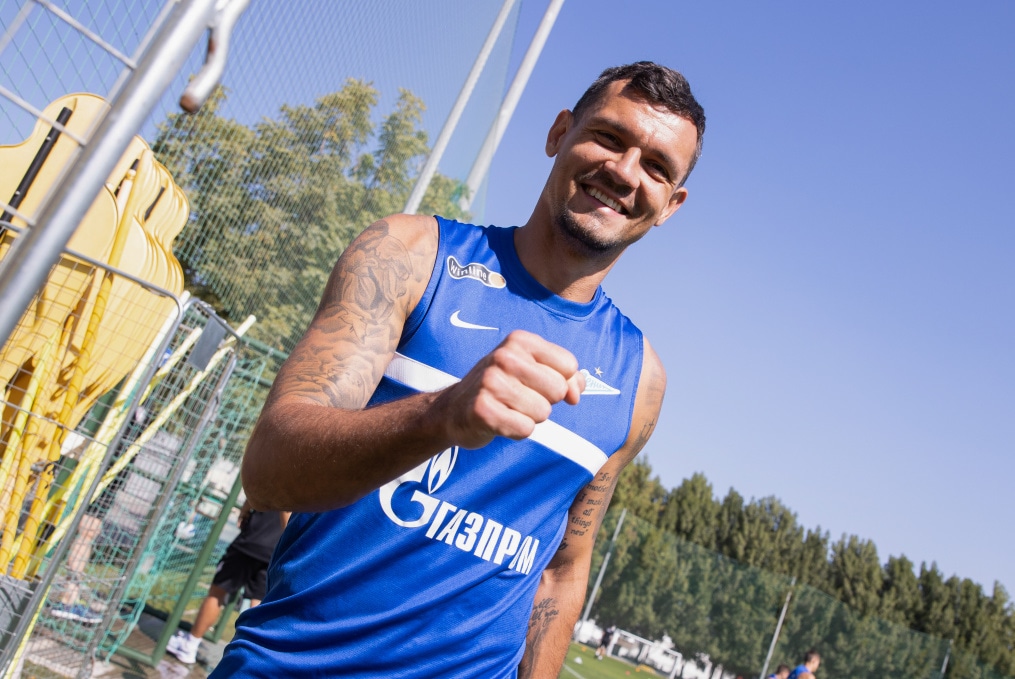 «Газпром»-тренировочные сборы «Зенита» в Дубае: 03 февраля, утренняя тренировка