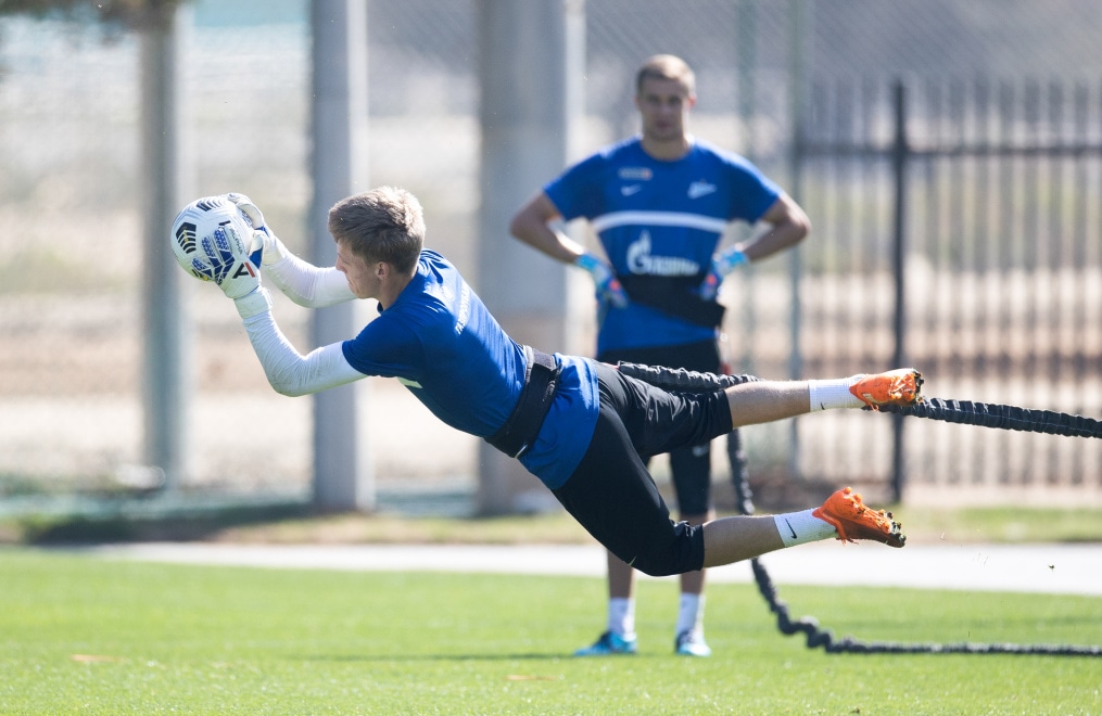 «Газпром»-тренировочные сборы «Зенита» в Дубае: 03 февраля, утренняя тренировка