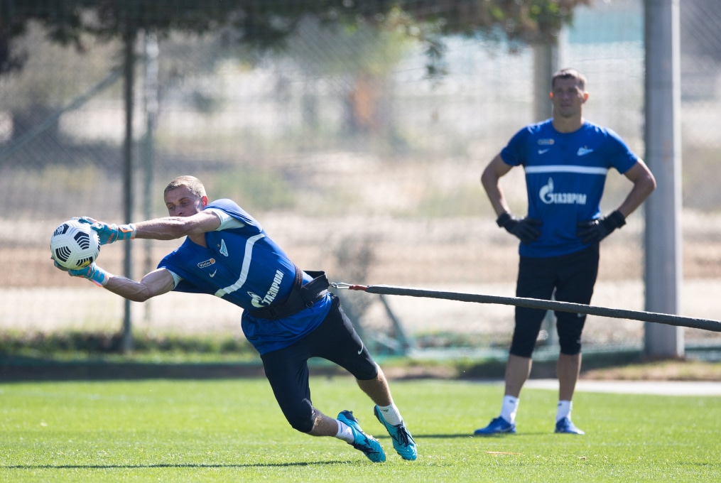 «Газпром»-тренировочные сборы «Зенита» в Дубае: 03 февраля, утренняя тренировка