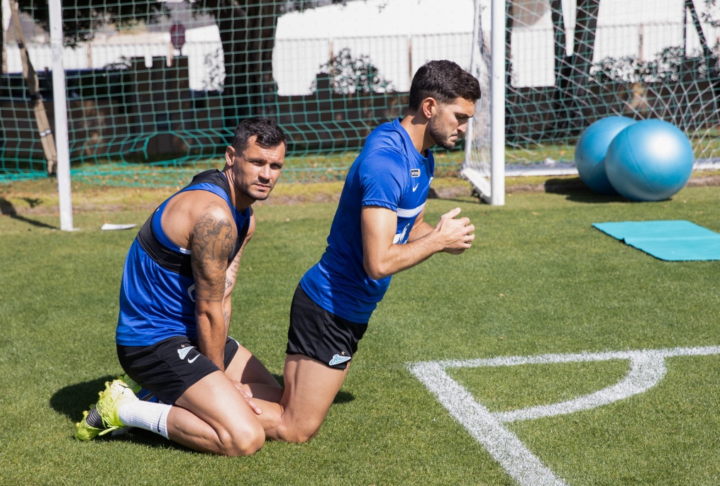 «Газпром»-тренировочные сборы «Зенита» в Дубае: 03 февраля, утренняя тренировка